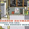 Darren Hayman – Table For One: The Dessert Menu