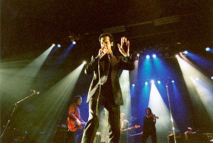 Nick Cave & The Bad Seeds, The Dave Graney Show – 09.05.2001 – Düsseldorf, Philipshalle