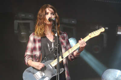 Blood Red Shoes - 14.08.10 - Haldern (Foto: Ullrich Maurer)