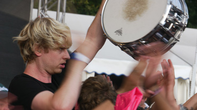 Blood Red Shoes - 14.08.10 - Haldern (Foto: Ullrich Maurer)