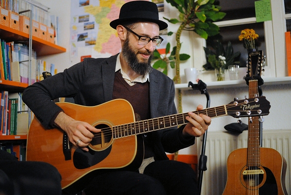 Ryan Lee Crosby, Blind Joe Black & The Black Lungs – 28.10.2018 – Essen, Sprachenwerkstatt Kettwig