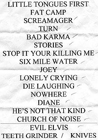 Therapy?, Hosh – 19.10.2000 – Krefeld, KuFa